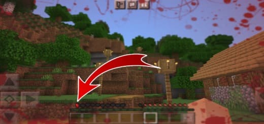 Resourcespak: Blood on the screen [1.19+] Minecraft PE / Bedrock [xfgiven_vers]