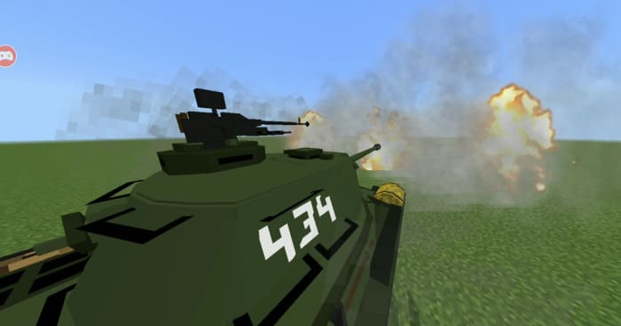 Tank Shot in Minecraft PE (Bedrock)