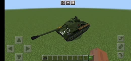 Mod: Realistic tank [1.19+] Minecraft PE / Bedrock [xfgiven_vers]