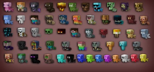 Textures: Different kinds of Ellei [1.19+] Minecraft PE / Bedrock [xfgiven_vers]