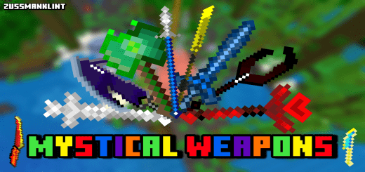 Mod: Magic Weapons [1.20+] Minecraft PE / Bedrock [xfgiven_vers]