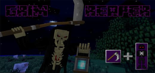 Mod: Death [1.20+] Minecraft PE / Bedrock [xfgiven_vers]