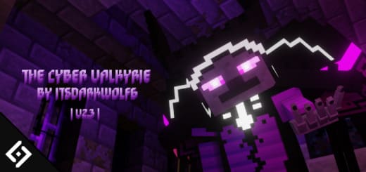 Mod: Cyber Valkyrie [1.20+] Minecraft PE / Bedrock [xfgiven_vers]