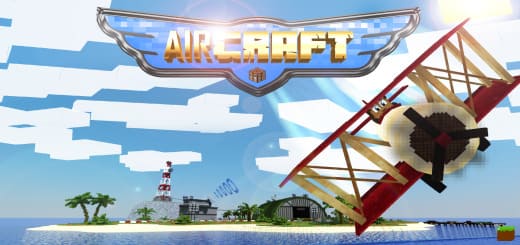 Mod: AirCraft [1.19; 1.20+] Minecraft PE / Bedrock [xfgiven_vers]