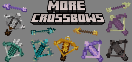 Mod: New Crossbows [1.20+] Minecraft PE / Bedrock [xfgiven_vers]