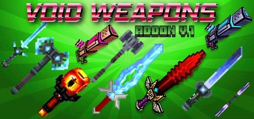 Mod: Space Weapons [1.20+] Minecraft PE / Bedrock [xfgiven_vers]