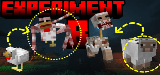 Mod: Experiment 8 [1.20, 1.21+] Minecraft PE / Bedrock [xfgiven_vers]