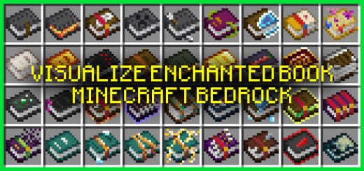 Textures: Improved enchantment books [1.20+] Minecraft PE / Bedrock [xfgiven_vers]