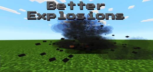 Resourcespak: Realistic Explosion[1.20+] Minecraft PE / Bedrock [xfgiven_vers]