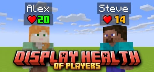 Addon: Player Health [1.20+] Minecraft PE / Bedrock [xfgiven_vers]