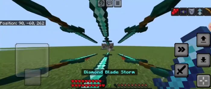 Mod: Infinity Swords [1.20+] Minecraft PE / Bedrock [xfgiven_vers]