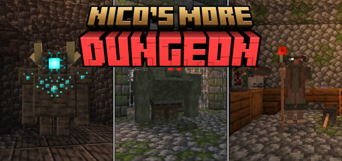 Mod: Dungeon Secrets [1.20+] Minecraft PE / Bedrock [xfgiven_vers]