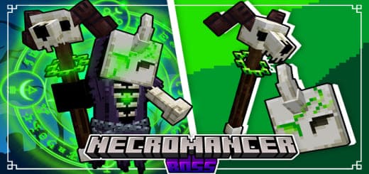 Mod: Necromancer[1.20+] Minecraft PE / Bedrock [xfgiven_vers]