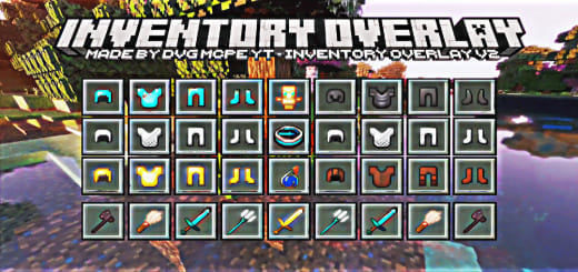 Resourcespak: Additional Slots [1.20+] Minecraft PE / Bedrock [xfgiven_vers]