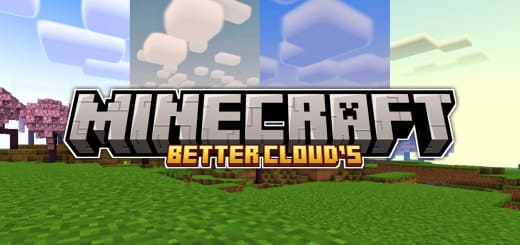 Textures: Improved Clouds [1.20+] Minecraft PE / Bedrock [xfgiven_vers]