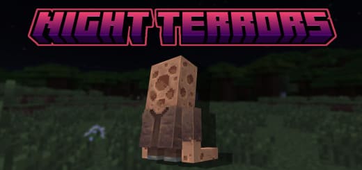 Mod: Nightmares [1.20+] Minecraft PE / Bedrock [xfgiven_vers]