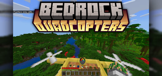 Mod: Quadrocopter [1.20+] Minecraft PE / Bedrock [xfgiven_vers]