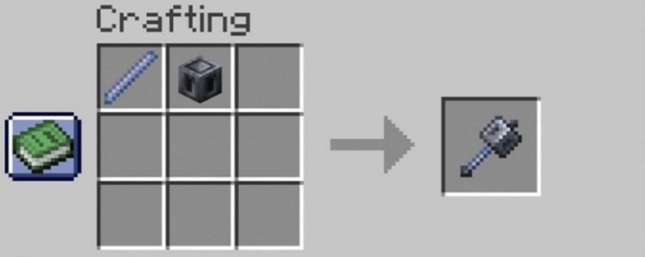 Булава в Майнкрафт ПЕ (Бедрок)