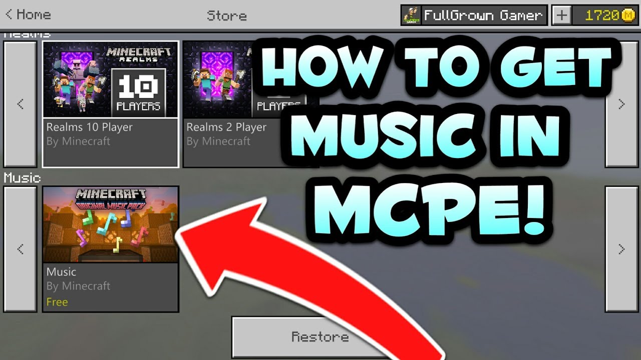 Preview for "How to Play Music in Minecraft PE "How to Play Music in Minecraft PE Minecraft PE / Bedrock [xfgiven_vers]