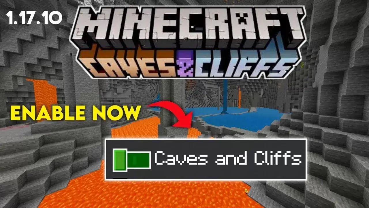 Enabling the Cave and Rock Update Minecraft PE / Bedrock [xfgiven_vers]