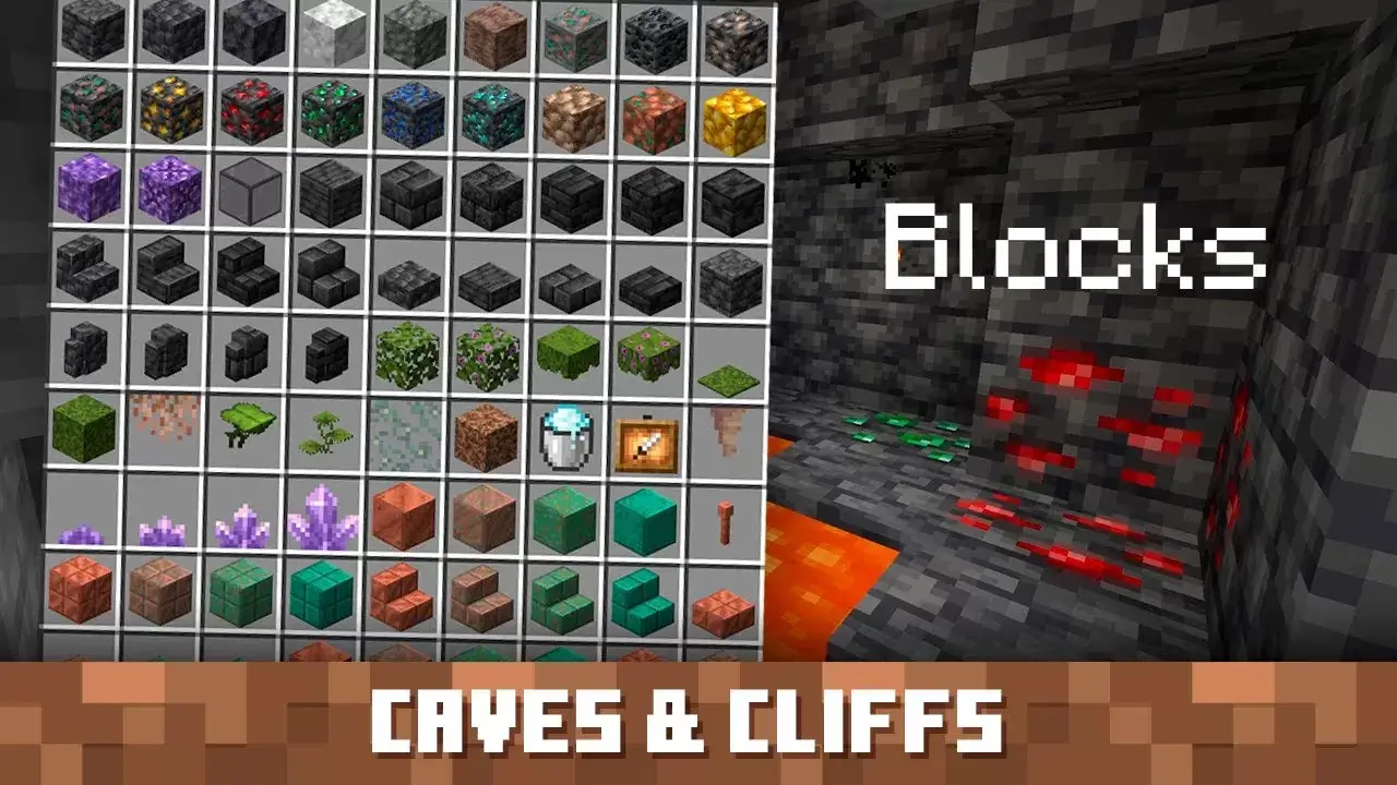 How to include Caves and Rocks Minecraft PE / Bedrock [xfgiven_vers]