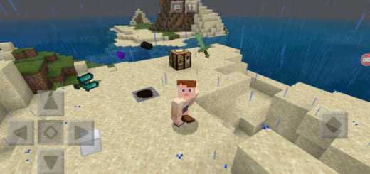 MOD: NEW ORES, FOOD AND ITEMS IN MINECRAFT PE Minecraft PE / Bedrock [xfgiven_vers]