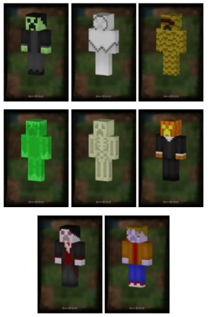 Скины криперов для Minecraft PE