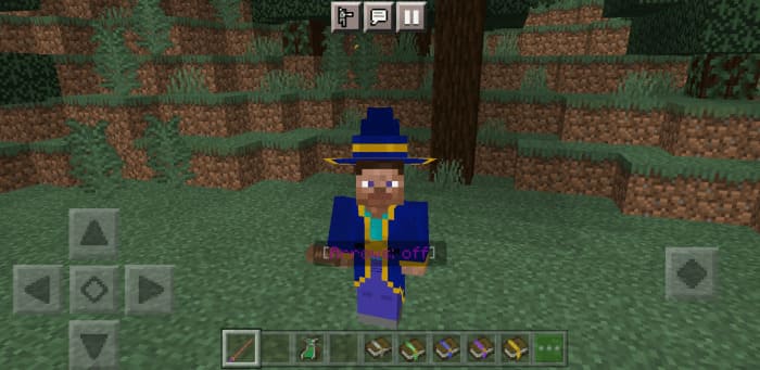 Spells in Minecraft PE