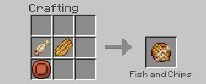 Chips in Minecraft PE (Bedrock)