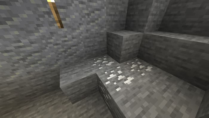 Salt in Minecraft PE (Bedrock)