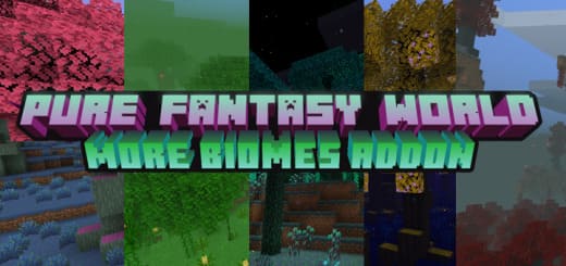 Mod: World of Fantasy [1.19+] Minecraft PE / Bedrock [xfgiven_vers]