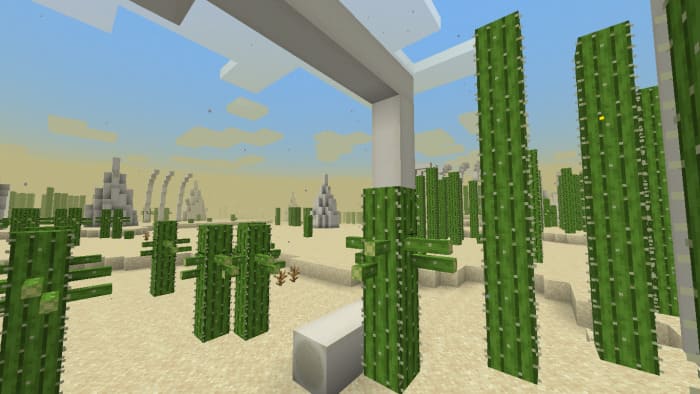 Biome Desert of the Dead in Minecraft PE (Bedrock)