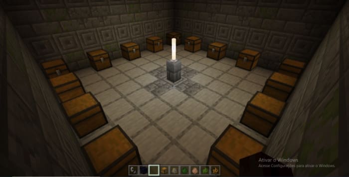 Mimic's Room in Minecraft PE (Bedrock)