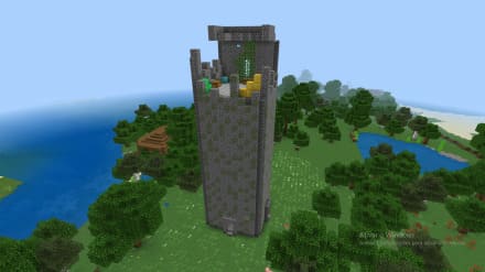 Dungeon in Minecraft PE (Bedrock)