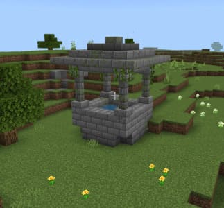 The Well in Minecraft PE (Bedrock)