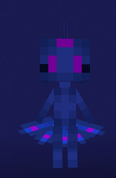 Павлин в Майнкрафт ПЕ (Бедрок)