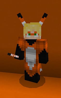 Оружие лисы в Майнкрафт ПЕ (Бедрок)