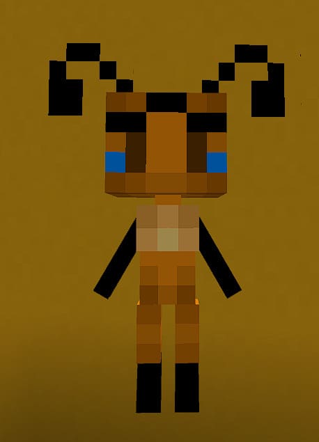 Пчелка в Майнкрафт ПЕ (Бедрок)