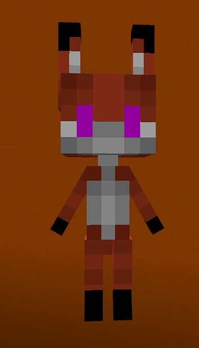 Лиса в Майнкрафт ПЕ (Бедрок)