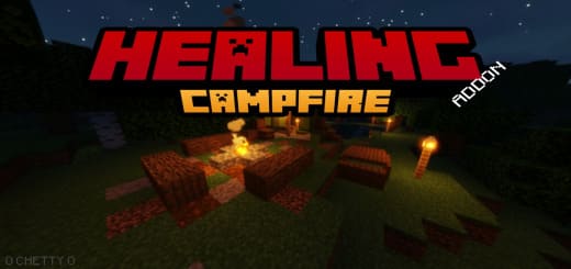 Mod: Healing Fire [1.19+] Minecraft PE / Bedrock [xfgiven_vers]