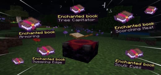 Mod: New Enchantments [1.20+] Minecraft PE / Bedrock [xfgiven_vers]