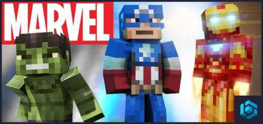 Skins: Marvel [1.19+] Minecraft PE / Bedrock [xfgiven_vers]