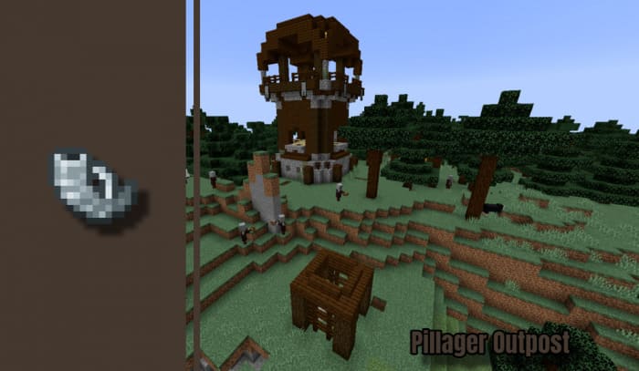 Artifact in Marauder Outpost in Minecraft PE (Bedrock)