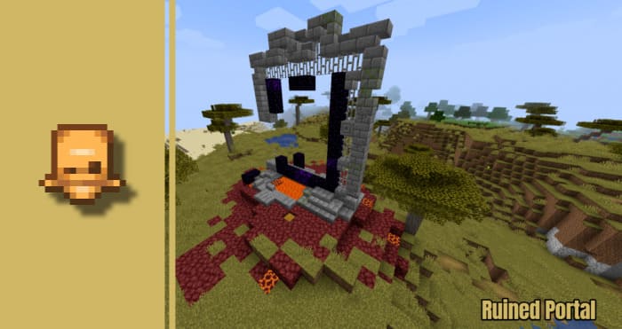Artifact in Abandoned Hell in Minecraft PE (Bedrock)