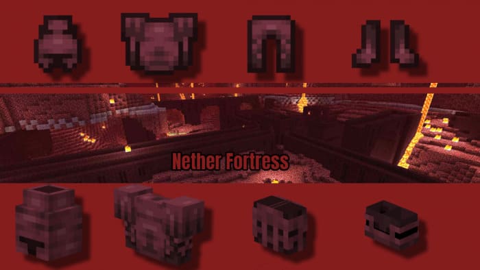 Artifact in Hell's Fortress in Minecraft PE (Bedrock)