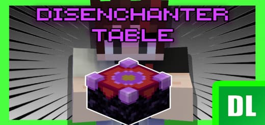 Mod: Table for the division of enchantments [1.20; 1.21+] Minecraft PE / Bedrock [xfgiven_vers]