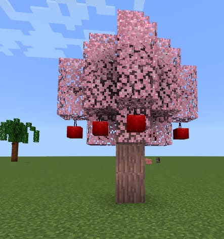 New Trees in Minecraft PE (Bedrock)