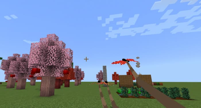 Butterfly in Minecraft PE (Bedrock)