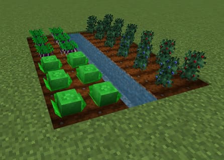 Farming in Minecraft PE (Bedrock)