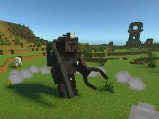 Zombie Tank in Minecraft PE (Bedrock)